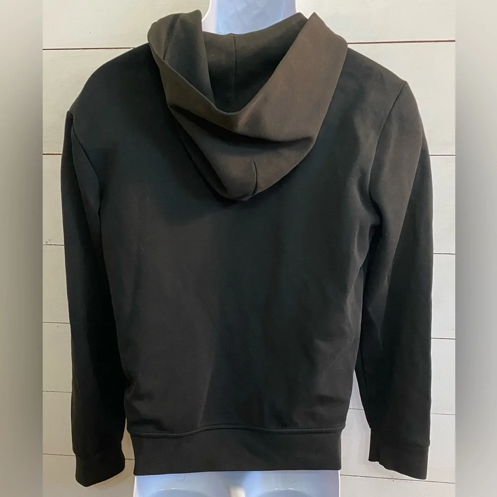 Polo Ralph Lauren Men’s Sz S Polo Black Double-Knit Full-Zip‎ Hoodie
